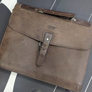High quality German Leather laptop bag